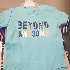 Three piece set infant newborn  Carter